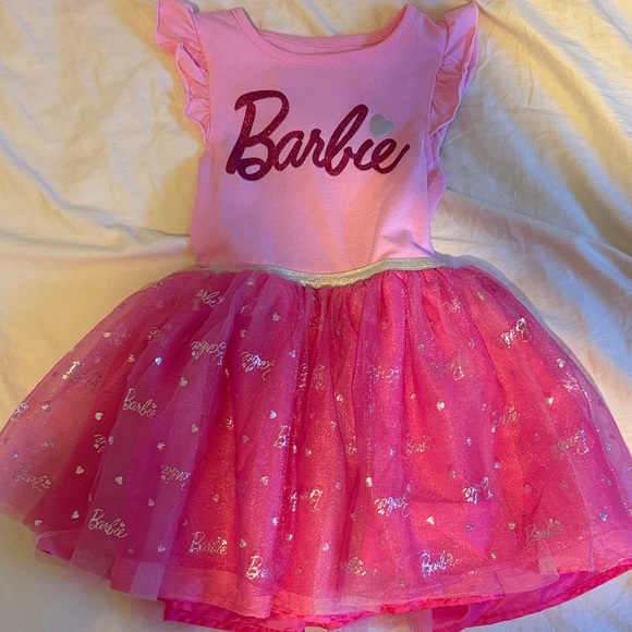 Barbie Other - Barbie Pink Glittery Tutu Costume